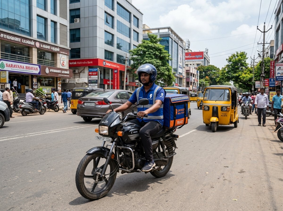 Two Wheeler Parcel Delivery Chennai